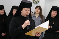 &laquo;Дякую, що&nbsp;ви&nbsp;продовжуєте служити та&nbsp;свідчити серед війни, шукаючи волі Того, хто посилає вас&raquo;,&nbsp;&mdash; Глава УГКЦ до&nbsp;сестер святого Йосифа з&nbsp;нагоди 125-річчя заснування згромадження