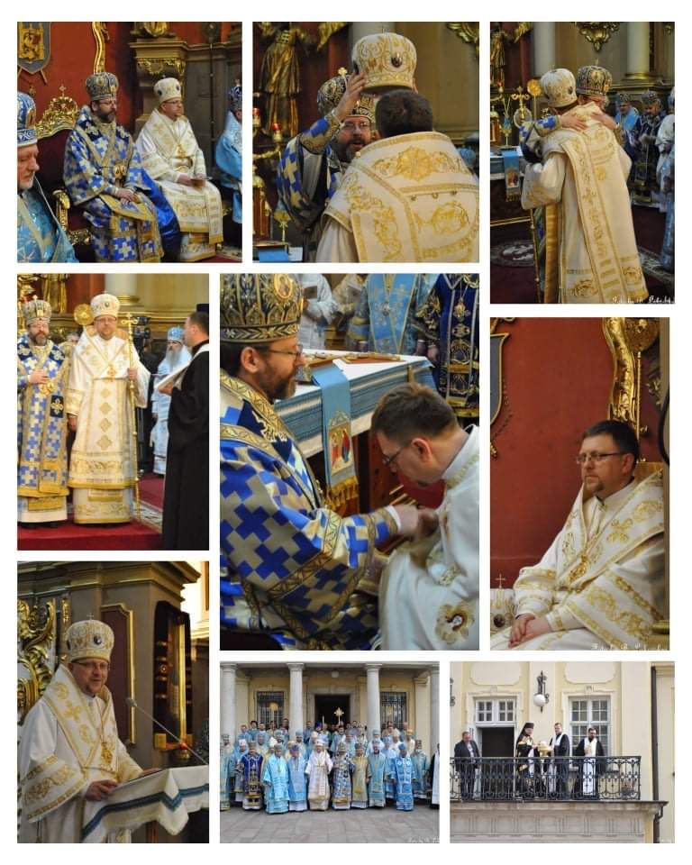 Духовенство та вірні Львівської Архиєпархії вітають владику Володимира із 7 річницею Архиєрейської хіротонії Духовенство та вірні Львівської Архиєпархії вітають владику Володимира із 7 річницею Архиєрейської хіротонії