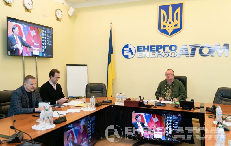 ⚡️⚡️⚡️ Президент ДП «НАЕК «Енергоатом» Петро Котін взяв участь у засіданні Консультативної Ради Holtec стосовно впровадження проєкту SMR-160 ⚡️⚡️⚡️ Президент ДП «НАЕК «Енергоатом» Петро Котін взяв участь у засіданні Консультативної Ради Holtec стосовно впровадження проєкту SMR-160