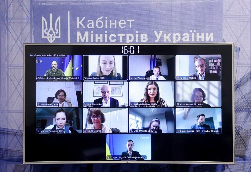 📈 Скоординували потреби та співпрацю у відновленні з ЄБРР, ЄС та Офісом реформ при Кабінеті Міністрів 📈 Скоординували потреби та співпрацю у відновленні з ЄБРР, ЄС та Офісом реформ при Кабінеті Міністрів