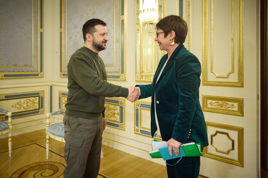 Глава держави провів зустріч із президентом ЄБРР Глава держави провів зустріч із президентом ЄБРР