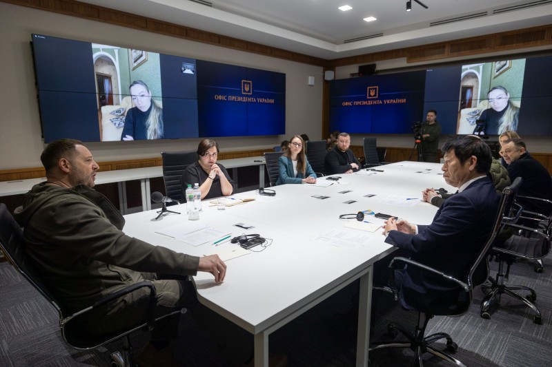 Керівник Офісу Президента України зустрівся з президентом Міжнародної федерації гімнастики Керівник Офісу Президента України зустрівся з президентом Міжнародної федерації гімнастики