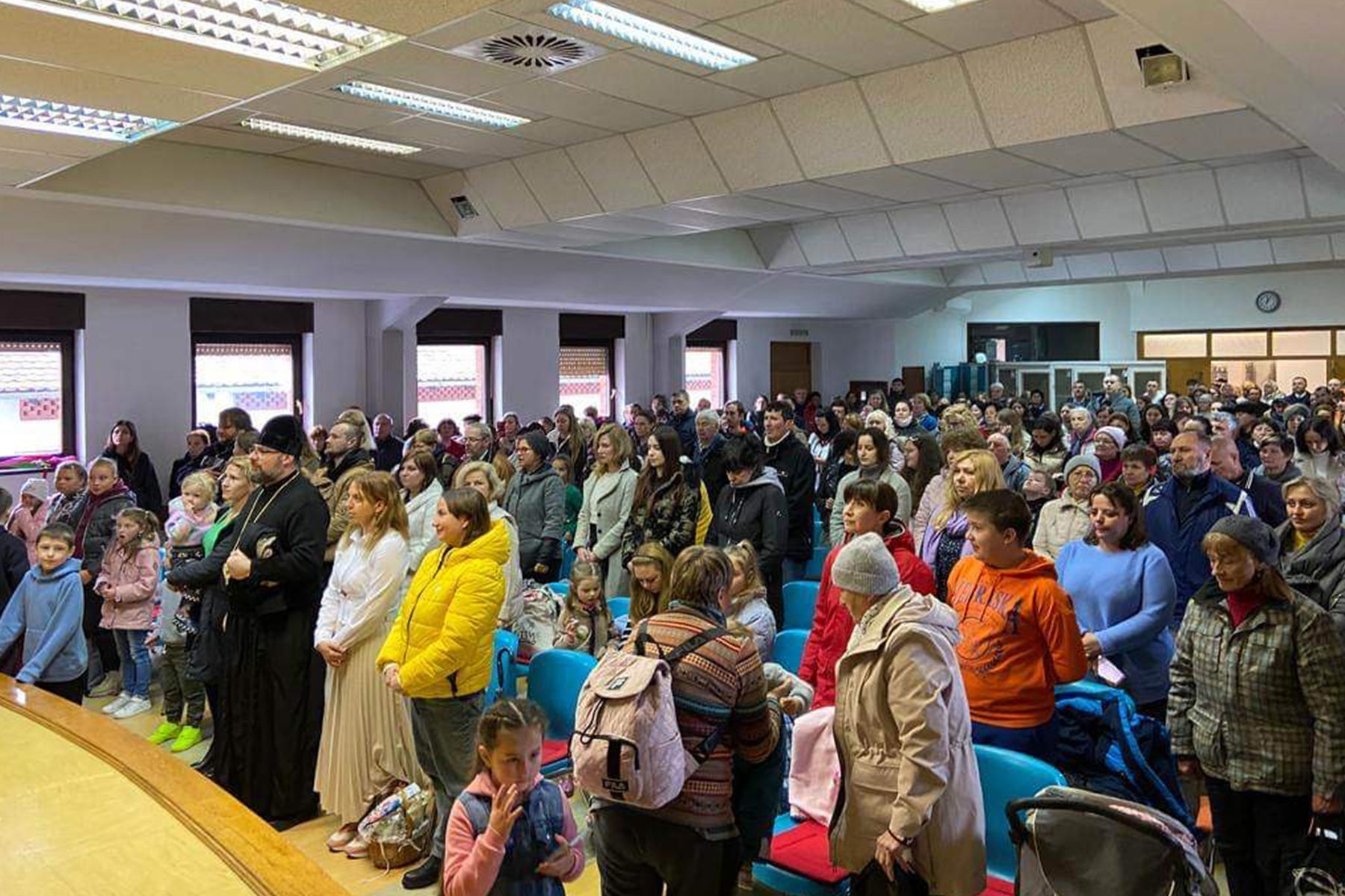 &laquo;Крижевецька єпархія і&nbsp;далі духовно піклуватиметься про всіх, хто потребує&raquo;: 600&nbsp;українців у&nbsp;Хорватії відсвяткували разом Великдень