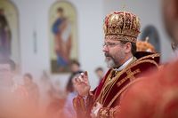 &laquo;Найперше завдання священника&nbsp;&mdash; бачити Христа на&nbsp;колінах перед своїм народом&raquo;,&nbsp;&mdash; Блаженніший Святослав у&nbsp;Великий четвер