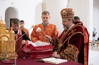 &laquo;Найперше завдання священника&nbsp;&mdash; бачити Христа на&nbsp;колінах перед своїм народом&raquo;,&nbsp;&mdash; Блаженніший Святослав у&nbsp;Великий четвер