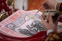 &laquo;Найперше завдання священника&nbsp;&mdash; бачити Христа на&nbsp;колінах перед своїм народом&raquo;,&nbsp;&mdash; Блаженніший Святослав у&nbsp;Великий четвер