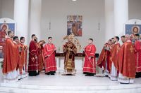 &laquo;Найперше завдання священника&nbsp;&mdash; бачити Христа на&nbsp;колінах перед своїм народом&raquo;,&nbsp;&mdash; Блаженніший Святослав у&nbsp;Великий четвер