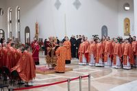 &laquo;Найперше завдання священника&nbsp;&mdash; бачити Христа на&nbsp;колінах перед своїм народом&raquo;,&nbsp;&mdash; Блаженніший Святослав у&nbsp;Великий четвер