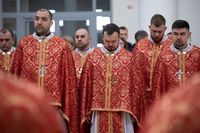 &laquo;Найперше завдання священника&nbsp;&mdash; бачити Христа на&nbsp;колінах перед своїм народом&raquo;,&nbsp;&mdash; Блаженніший Святослав у&nbsp;Великий четвер