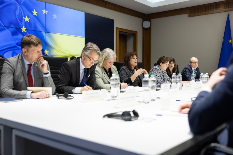 Олена Зеленська провела зустріч із делегацією Європейського Союзу Олена Зеленська провела зустріч із делегацією Європейського Союзу