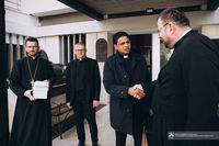 Секретар Апостольської нунціатури в&nbsp;Україні відвідав прокатедру Святої Софії в&nbsp;Римі