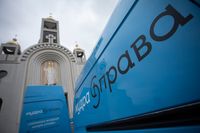 У Патріаршому соборі освятили великодні страви для захисників