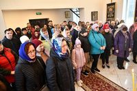 У Славутичі помолилися за&nbsp;визволення з&nbsp;полону воїнів-гвардійців із&nbsp;ЧАЕС, які понад рік у&nbsp;російському полоні