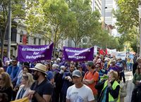 Владика Микола Бичок взяв участь у Ході за справедливість для біженців в Австралії Владика Микола Бичок взяв участь у Ході за справедливість для біженців в Австралії