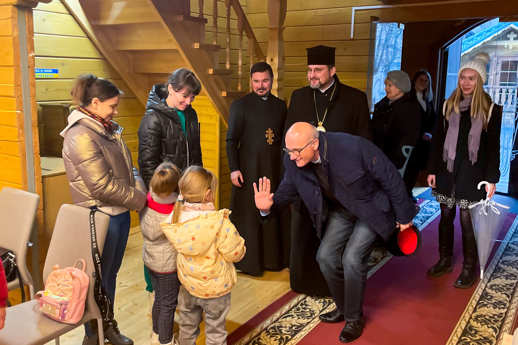 Владика Михайло Бубній зустрівся в&nbsp;Одесі з&nbsp;директором БФ&nbsp;&laquo;Реновабіс&raquo;