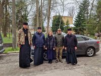 Владики Степан Сус та&nbsp;Андрій Хім&rsquo;як із&nbsp;великодніми привітаннями відвідали поранених військових