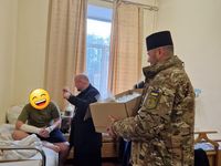 Владики Степан Сус та&nbsp;Андрій Хім&rsquo;як із&nbsp;великодніми привітаннями відвідали поранених військових