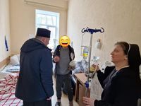 Владики Степан Сус та&nbsp;Андрій Хім&rsquo;як із&nbsp;великодніми привітаннями відвідали поранених військових