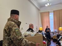 Владики Степан Сус та&nbsp;Андрій Хім&rsquo;як із&nbsp;великодніми привітаннями відвідали поранених військових