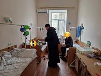 Владики Степан Сус та&nbsp;Андрій Хім&rsquo;як із&nbsp;великодніми привітаннями відвідали поранених військових