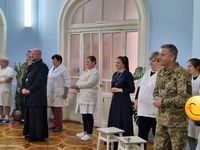 Владики Степан Сус та&nbsp;Андрій Хім&rsquo;як із&nbsp;великодніми привітаннями відвідали поранених військових