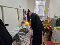 Владики Степан Сус та&nbsp;Андрій Хім&rsquo;як із&nbsp;великодніми привітаннями відвідали поранених військових
