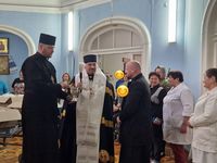 Владики Степан Сус та&nbsp;Андрій Хім&rsquo;як із&nbsp;великодніми привітаннями відвідали поранених військових