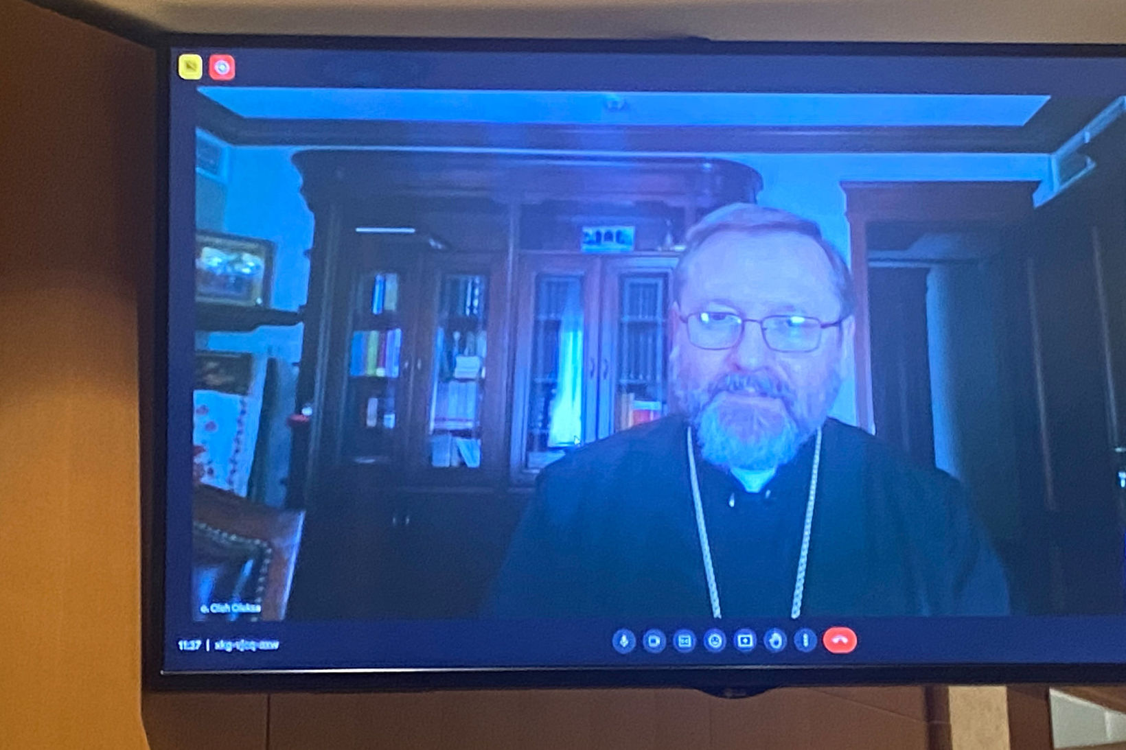 &laquo;Чудо над Дніпром&raquo;,&nbsp;&mdash; Блаженніший Святослав про порятунок Києва на&nbsp;конференції в&nbsp;римському університеті &laquo;LUMSA&raquo;