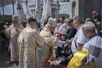 &laquo;Давно ми&nbsp;не&nbsp;провадили сюди прощі&raquo;: відбулася проща зі&nbsp;Стрия на&nbsp;Ясну Гору до&nbsp;Гошева