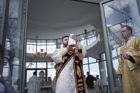 &laquo;Давно ми&nbsp;не&nbsp;провадили сюди прощі&raquo;: відбулася проща зі&nbsp;Стрия на&nbsp;Ясну Гору до&nbsp;Гошева