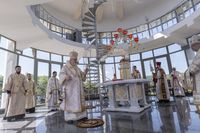 &laquo;Давно ми&nbsp;не&nbsp;провадили сюди прощі&raquo;: відбулася проща зі&nbsp;Стрия на&nbsp;Ясну Гору до&nbsp;Гошева