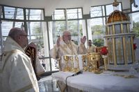 &laquo;Давно ми&nbsp;не&nbsp;провадили сюди прощі&raquo;: відбулася проща зі&nbsp;Стрия на&nbsp;Ясну Гору до&nbsp;Гошева