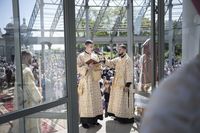 &laquo;Давно ми&nbsp;не&nbsp;провадили сюди прощі&raquo;: відбулася проща зі&nbsp;Стрия на&nbsp;Ясну Гору до&nbsp;Гошева