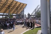 &laquo;Давно ми&nbsp;не&nbsp;провадили сюди прощі&raquo;: відбулася проща зі&nbsp;Стрия на&nbsp;Ясну Гору до&nbsp;Гошева