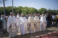 &laquo;Давно ми&nbsp;не&nbsp;провадили сюди прощі&raquo;: відбулася проща зі&nbsp;Стрия на&nbsp;Ясну Гору до&nbsp;Гошева