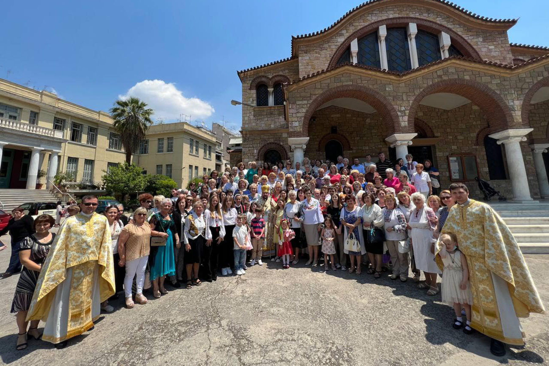 Глава УГКЦ привітав парафію Святого Миколая в&nbsp;Афінах із&nbsp;25-річчям 