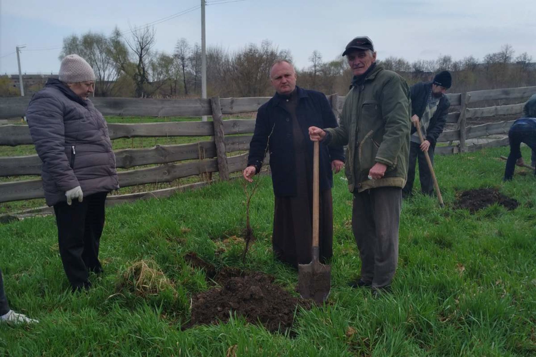 Громади Київської архиєпархії взяли участь в&nbsp;акції &laquo;Посади дерево миру&raquo;
