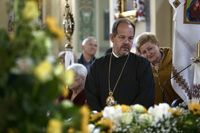 «Прощаємося з батьком, який дав нашій Церкві й народу Патріарха»: у Стрию розпочалося перепоховання Юрія Шевчука «Прощаємося з батьком, який дав нашій Церкві й народу Патріарха»: у Стрию розпочалося перепоховання Юрія Шевчука