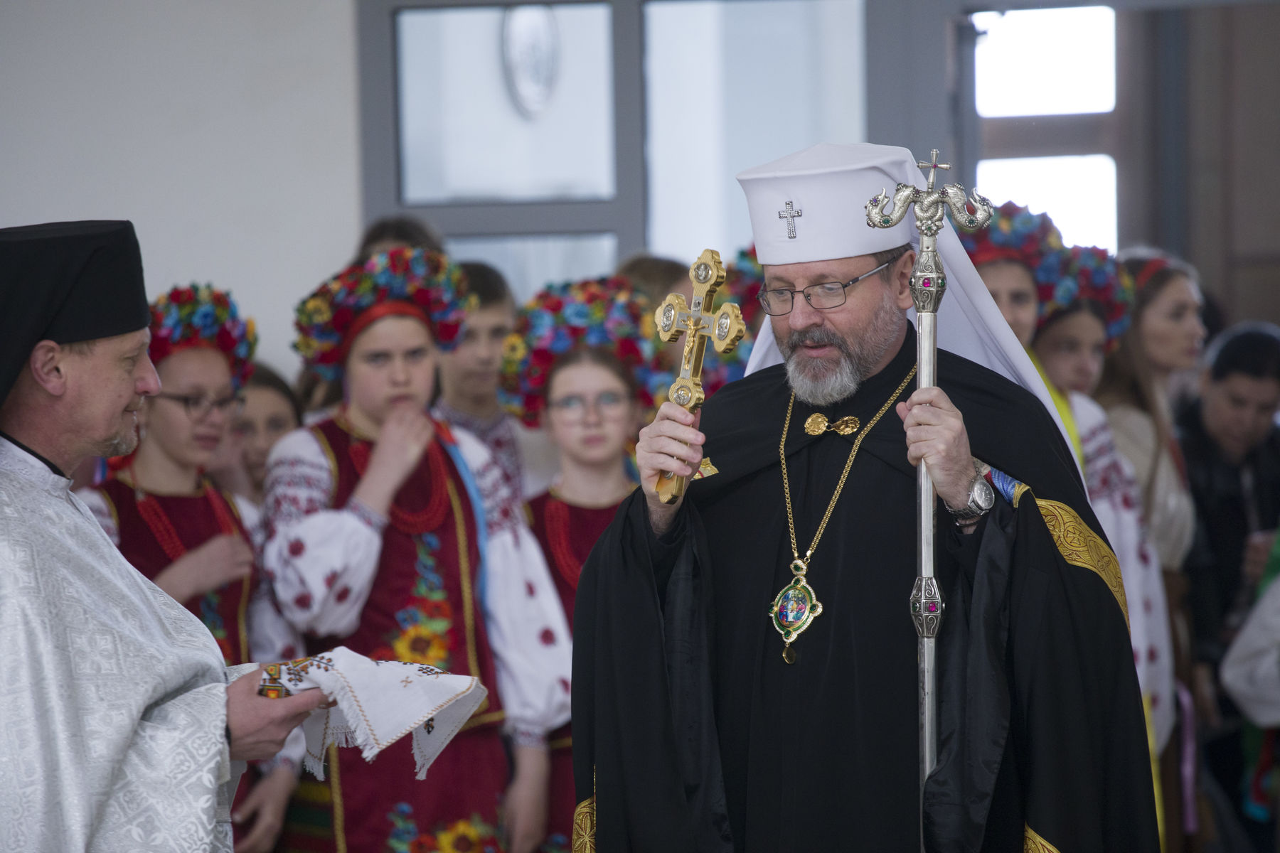 &laquo;Сьогодні через оздоровленого паралітика Христос каже мені і&nbsp;вам: Встань! Візьми і&nbsp;йди!&raquo;&nbsp;&mdash; Блаженніший Святослав у&nbsp;неділю розслабленого