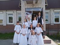 У Місійному центрі редемптористів у&nbsp;Чернігові відбулася Перша Сповідь та&nbsp;Урочисте Причастя