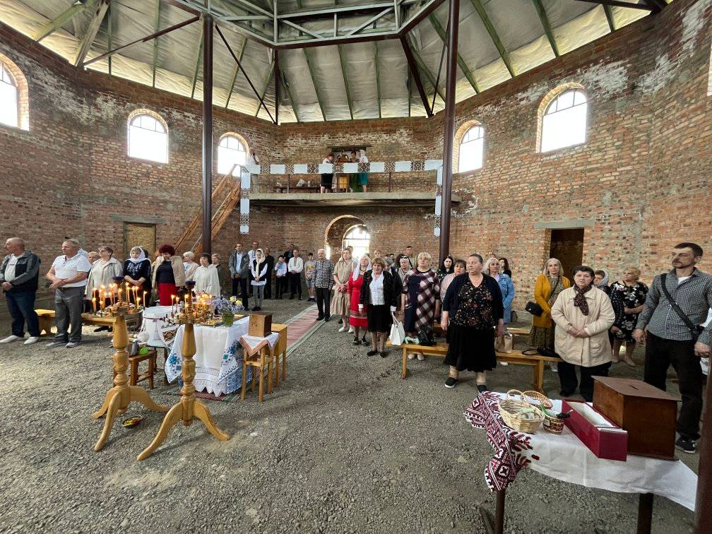 У новозбудованому храмі в&nbsp;Ковелі відслужили першу Літургію