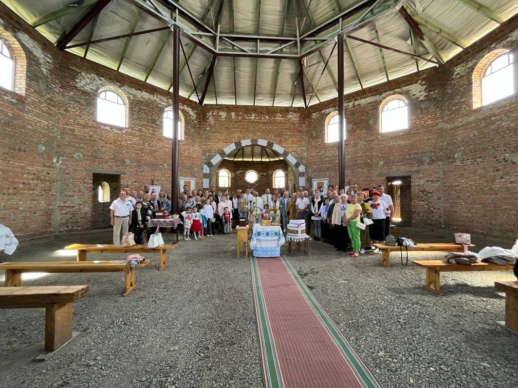 У новозбудованому храмі в&nbsp;Ковелі відслужили першу Літургію