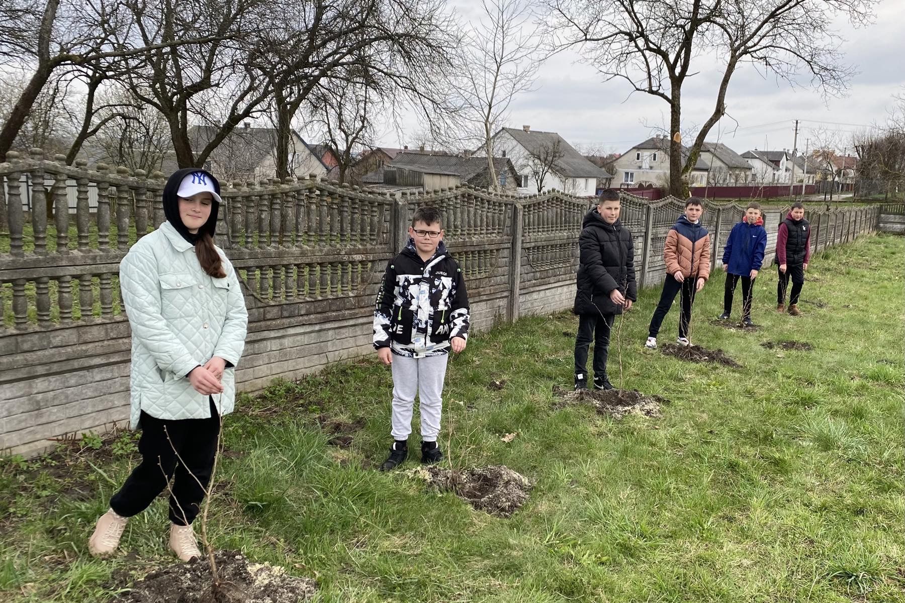 У рідному селі Андрея Шептицького висадили &laquo;Сад Перемоги&raquo;