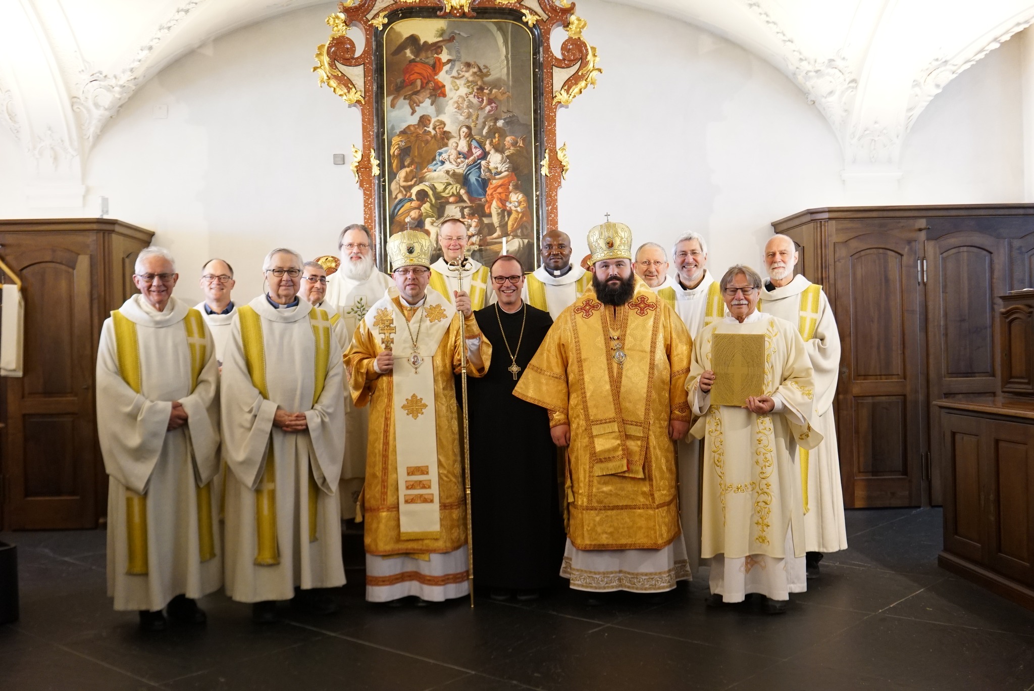 Владика Володимир очолив паломництво під прапором України від «Допомоги Церкві в потребі» (ACN)» до Айнзідельна Владика Володимир очолив паломництво під прапором України від «Допомоги Церкві в потребі» (ACN)» до Айнзідельна