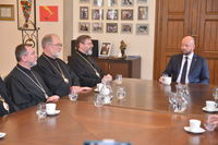 Владики Постійного Синоду висловили вдячність меру Вроцлава за підтримку українців Владики Постійного Синоду висловили вдячність меру Вроцлава за підтримку українців