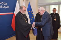 Воєвода Нижньої Сілезії Ярослав Обремський поспілкувався із владиками Постійного Синоду УГКЦ Воєвода Нижньої Сілезії Ярослав Обремський поспілкувався із владиками Постійного Синоду УГКЦ