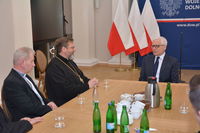 Воєвода Нижньої Сілезії Ярослав Обремський поспілкувався із владиками Постійного Синоду УГКЦ Воєвода Нижньої Сілезії Ярослав Обремський поспілкувався із владиками Постійного Синоду УГКЦ