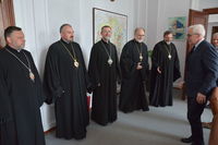 Воєвода Нижньої Сілезії Ярослав Обремський поспілкувався із владиками Постійного Синоду УГКЦ Воєвода Нижньої Сілезії Ярослав Обремський поспілкувався із владиками Постійного Синоду УГКЦ