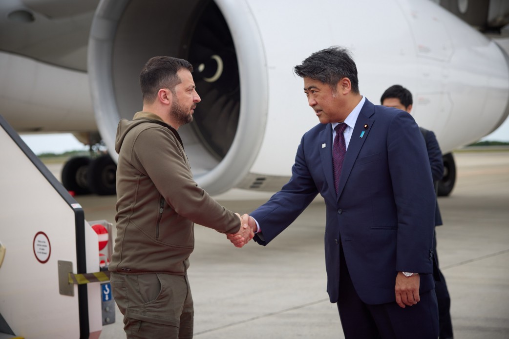 Володимир Зеленський у Японії провів зустріч із Прем’єр-міністром Італії Володимир Зеленський у Японії провів зустріч із Прем’єр-міністром Італії