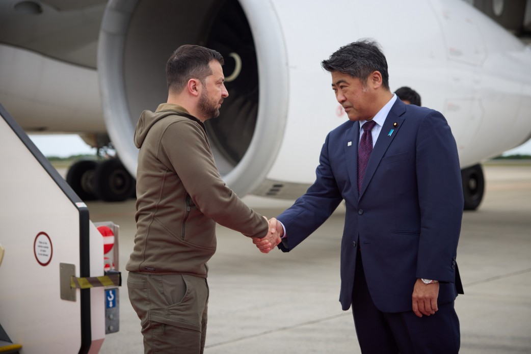 Володимир Зеленський у Японії провів зустріч із Прем’єр-міністром Італії Володимир Зеленський у Японії провів зустріч із Прем’єр-міністром Італії